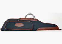 Custodia per fucile Blaser BJW corta Loden/pelle