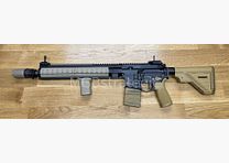 Heckler & Koch GmbH MR223 A3 Sport 14,5" versione speciale MGBs - handguard lungo - piastra finale QD - fermo per mano - blast can