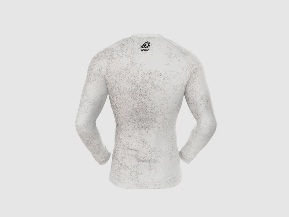 DED GLOCK Competition Lange Mouwen Compressie T-shirt Wit, maat: 9XL, Kledingtype: Regular (Heren), afbeelding 2 van 3