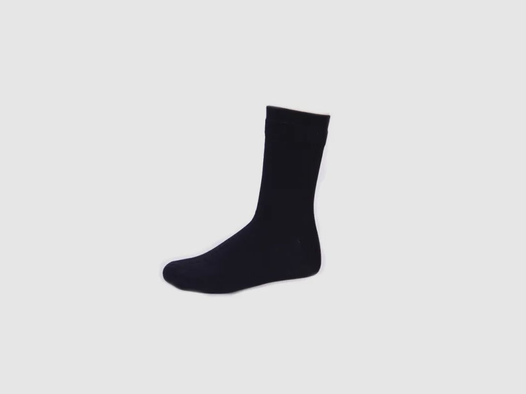 Wasserdichte und atmungsaktive Socken aus schwarzem Nylon, Bild 2 von 5