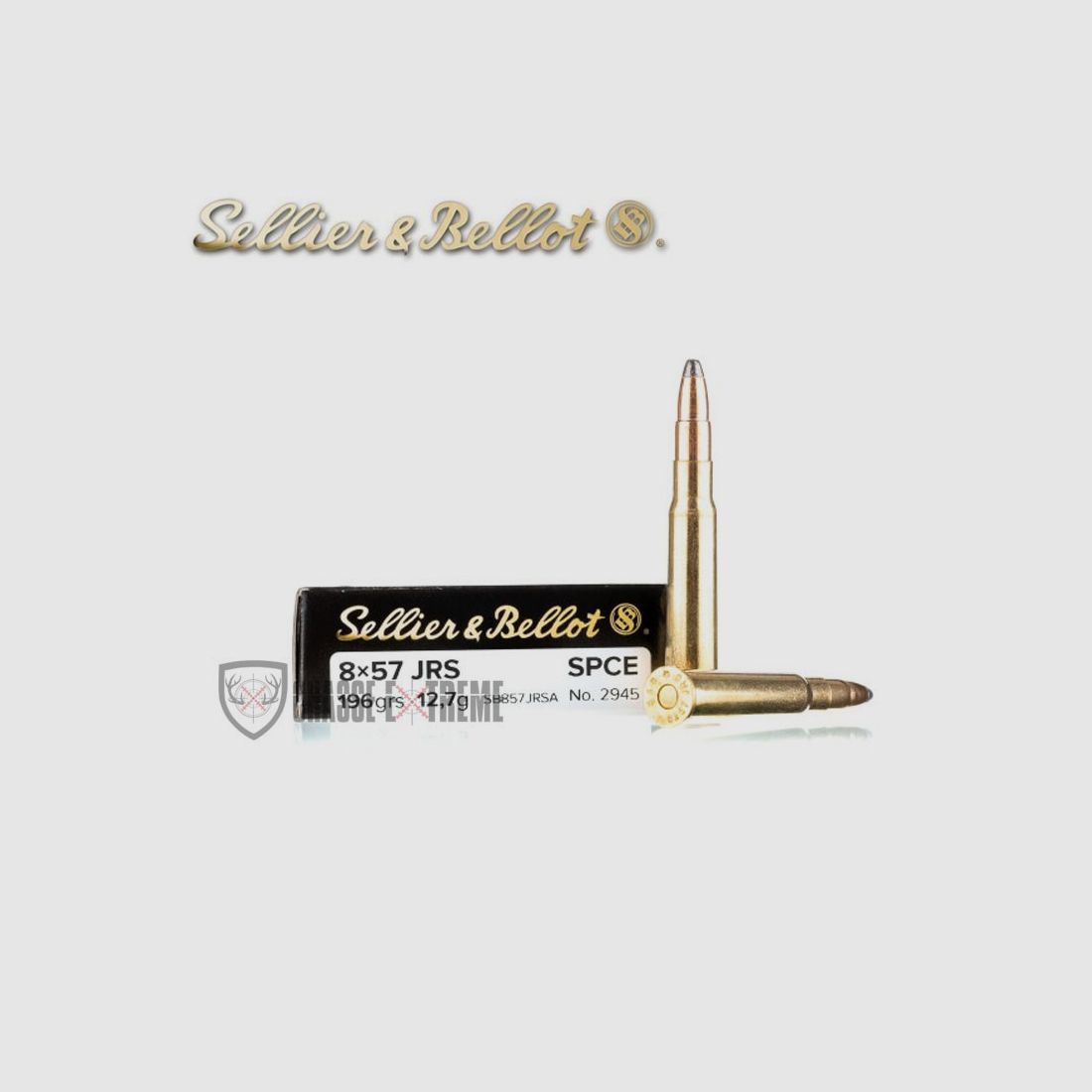 20 nabojów S&B kal 8×57 JRS 196gr SPCE