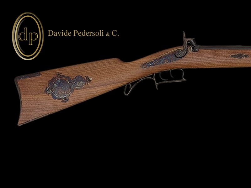 PEDERSOLI Vorderlader-Gewehr TRYON TARGET STANDARD, 1845, Kaliber .54 (P18)
