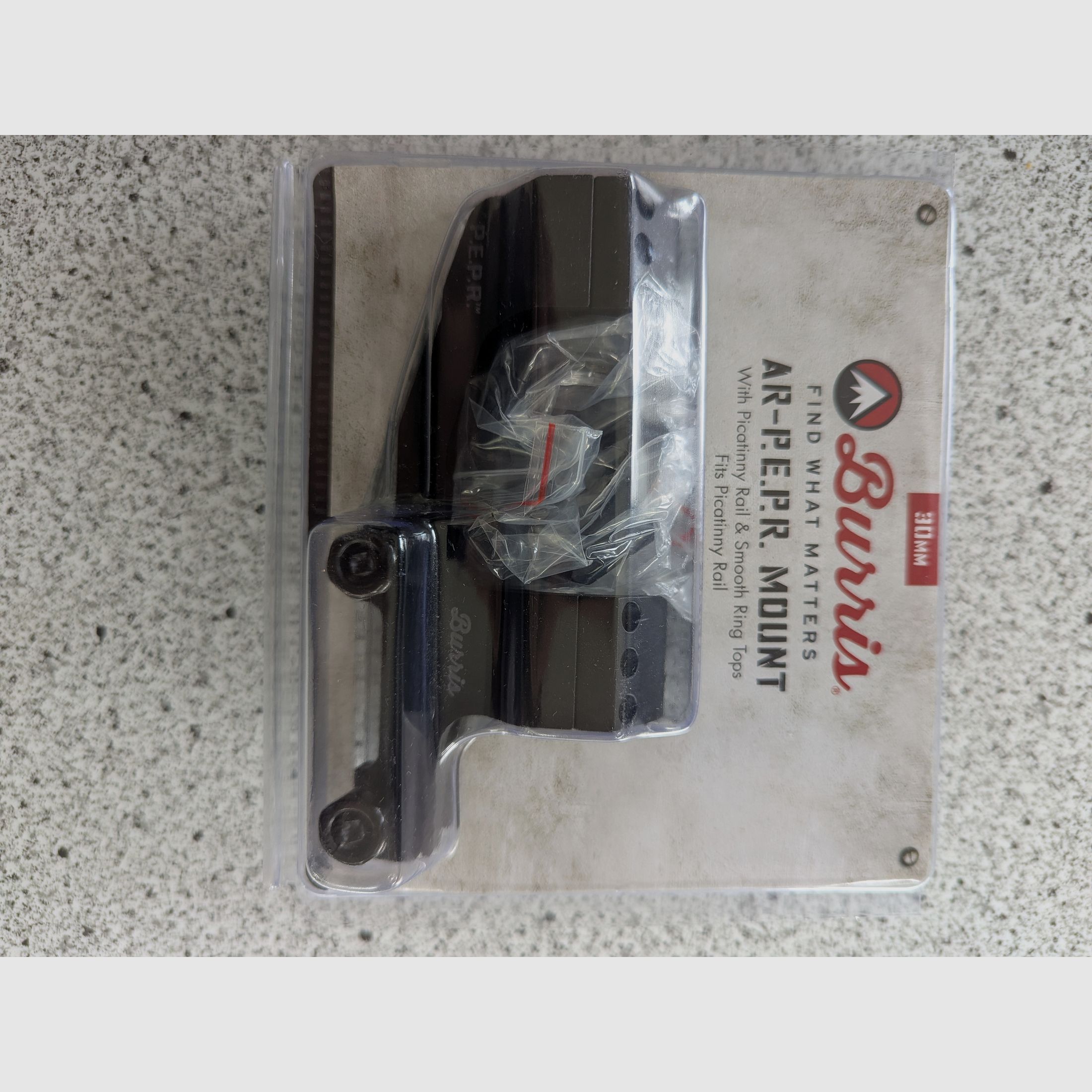 Burris AR-P.E.P.R. block mount with hex nut – 30 mm