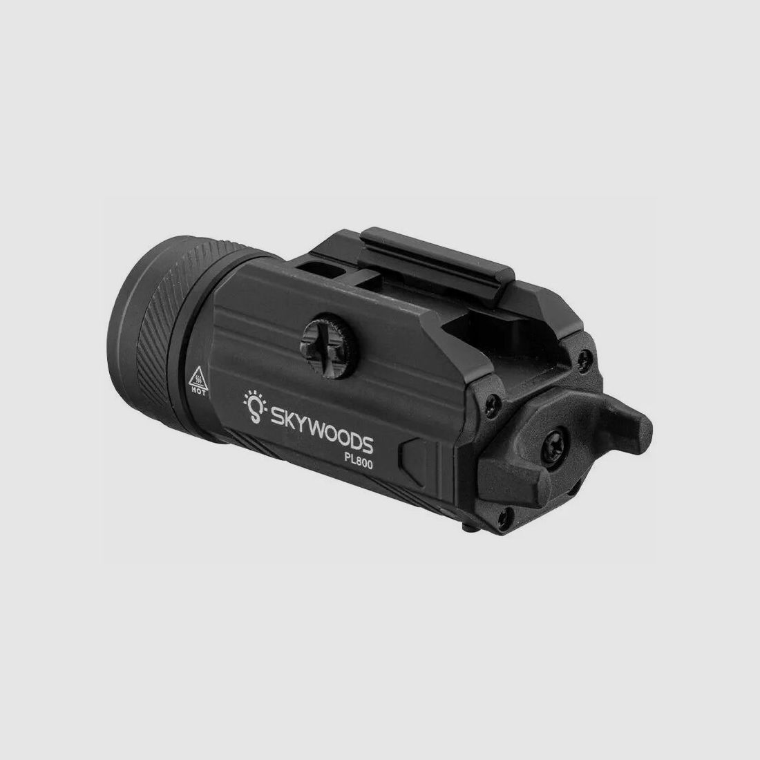 Torcia tattica 800 lumen laser verde PL800 Skywoods, immagine 2 di 5