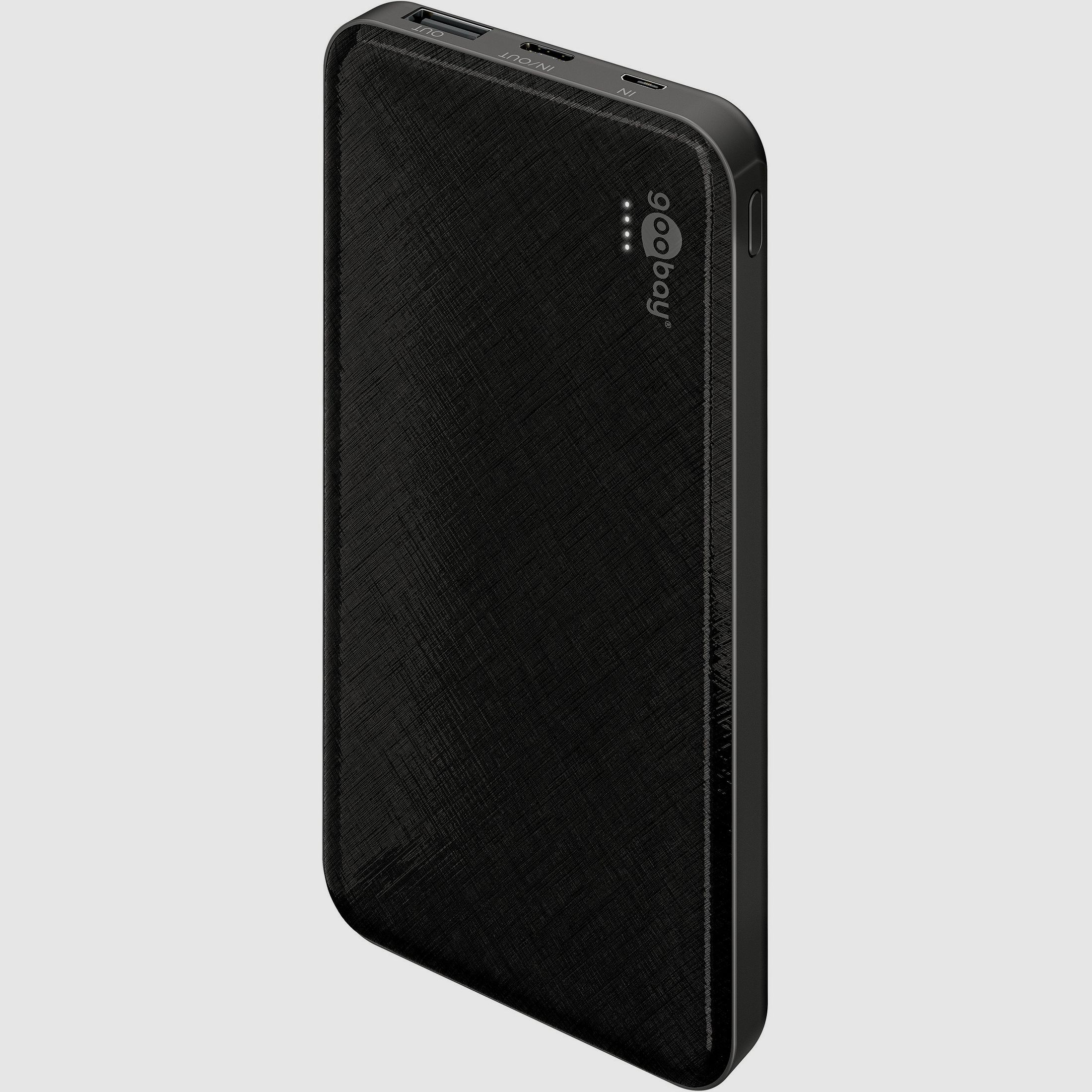 Goobay Powerbank Slimline 10.000 mAh