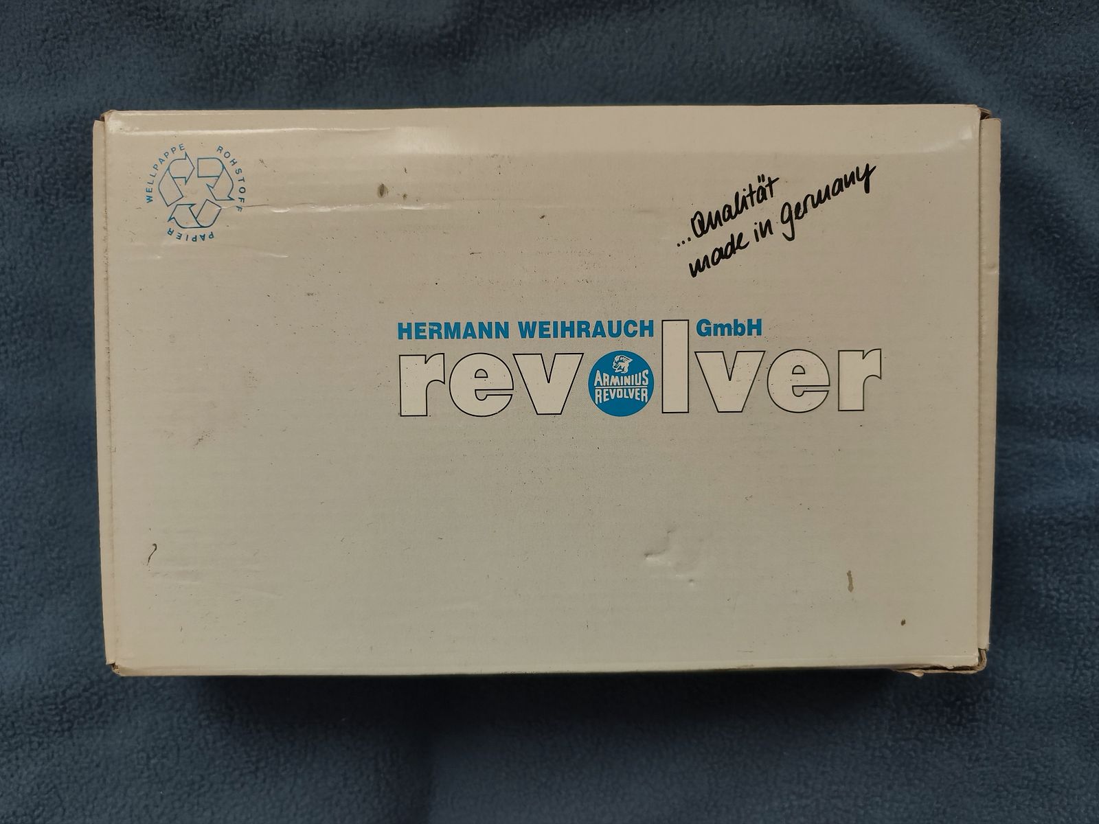 Weihrauch HW 94 cal. 9 mm R blank NC blued Arminius revolver pistol
