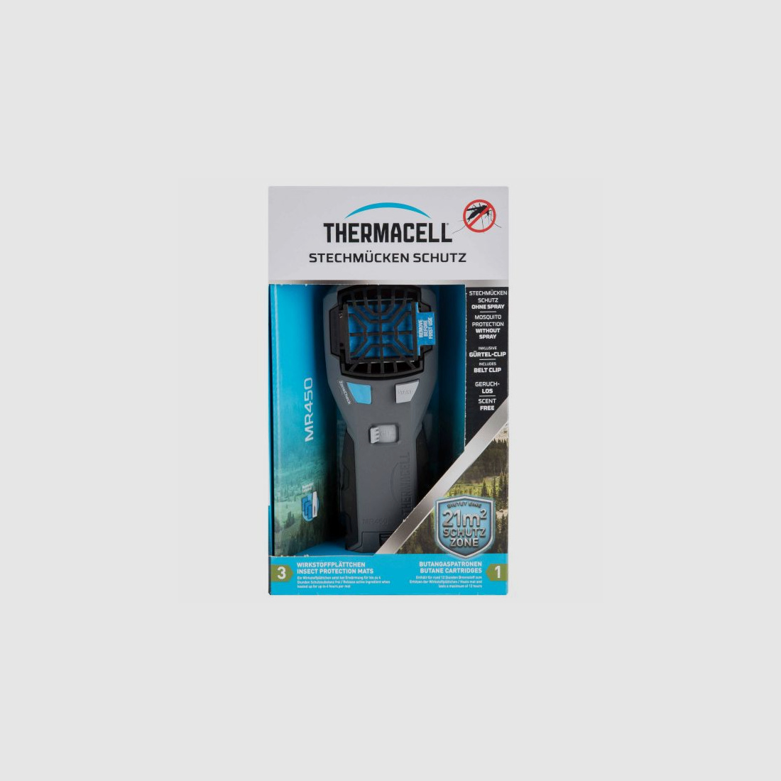 ThermaCELL Thermacell Insektenschutz Handgerät MR-450 grau