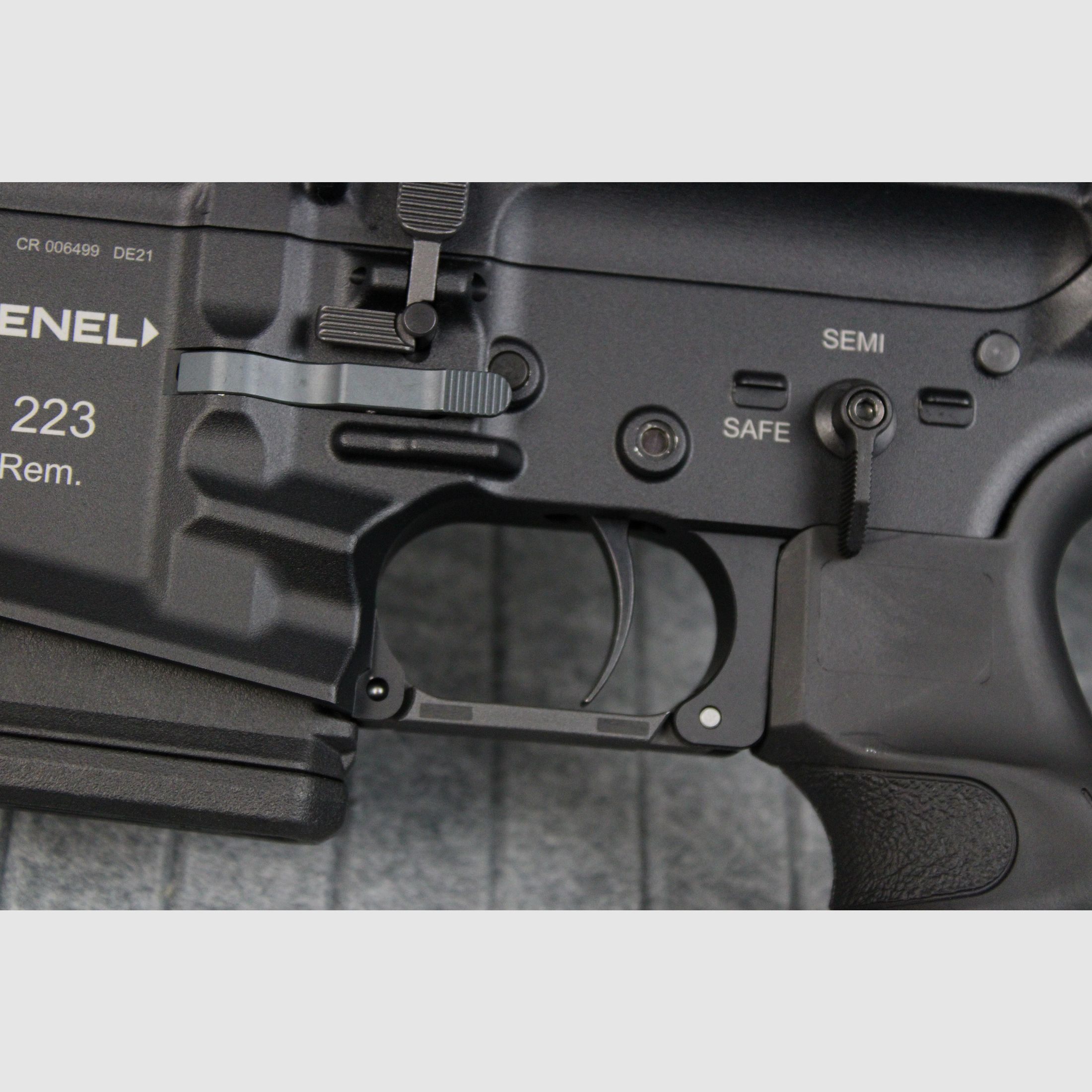 Haenel CR223 (AR15) Kahles K16i Blast deflector