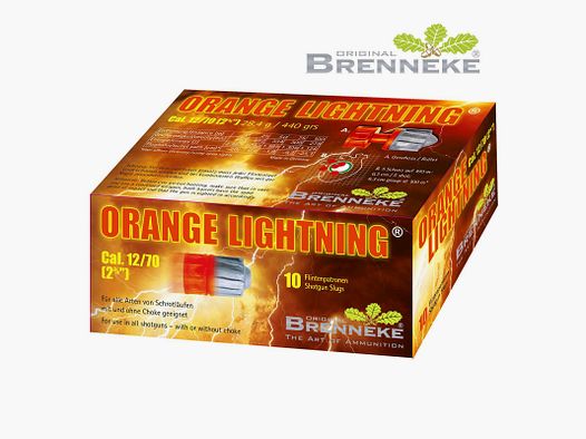 BRENNEKE Ammunition Flintenlaufgeschoss Orange Lightning - 28,4g