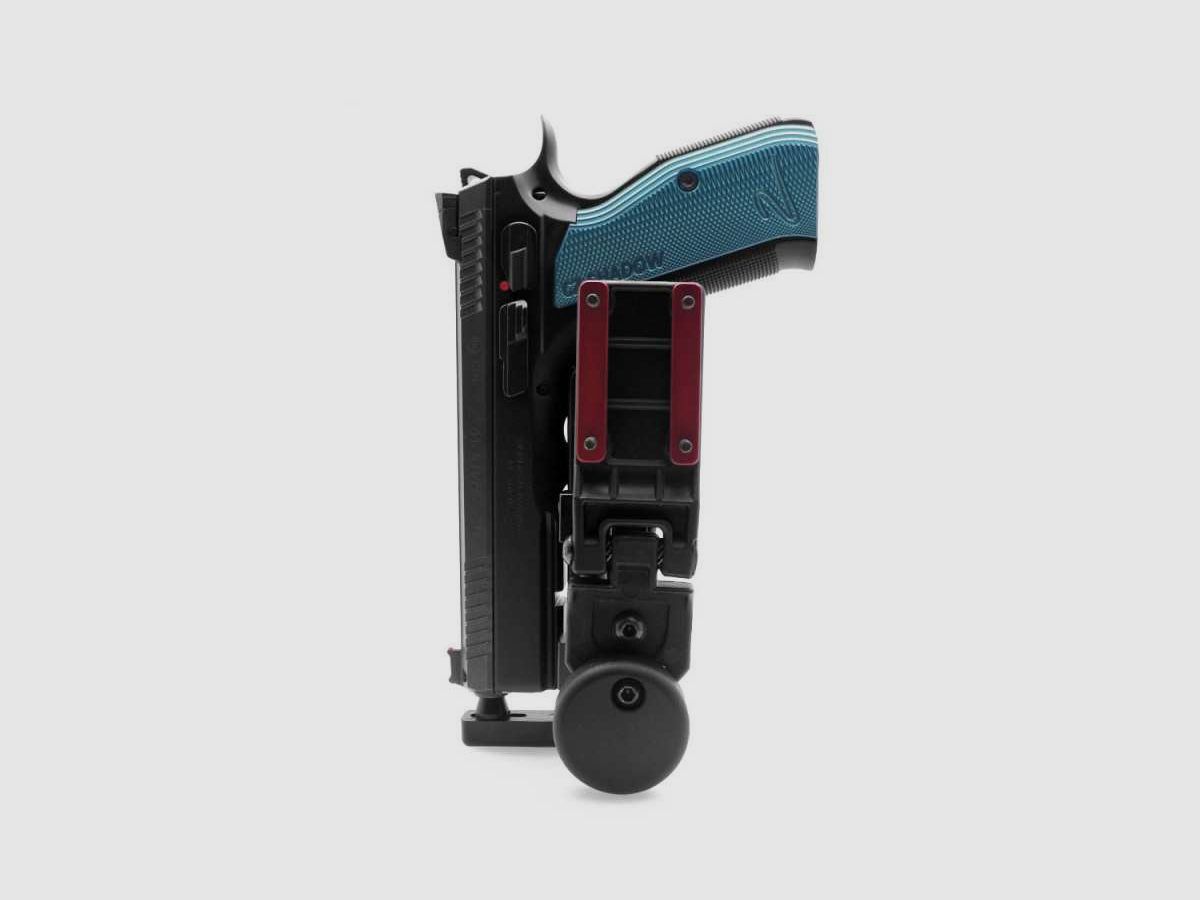 GHOST The One Evo Holster, Blue, Hand version: Left hand, Pistol model: Walther PDP, image 3 sur 3