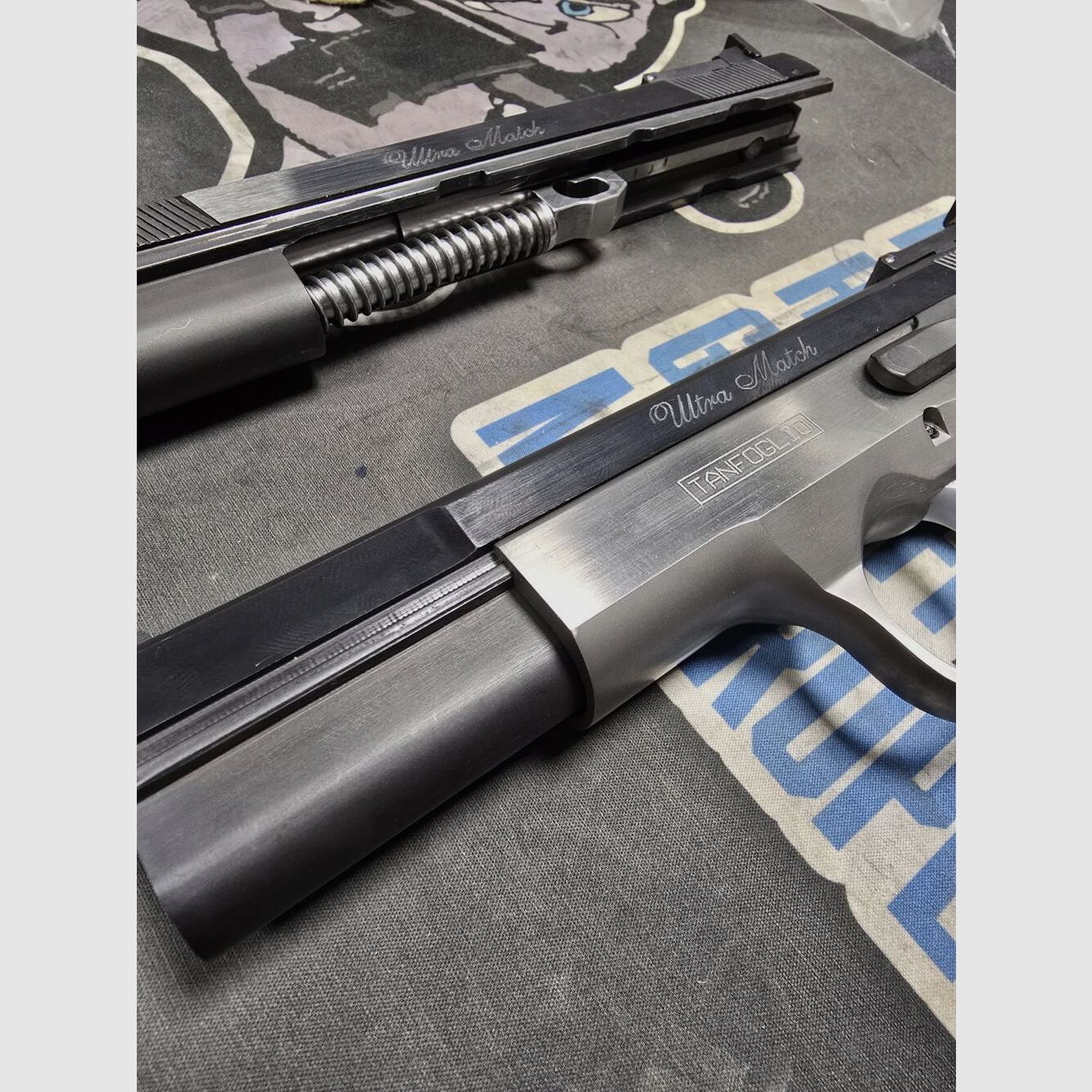 Tanfoglio 45ACP mit 9mm Wechselsystem - gebraucht im Kundenauftrag Versand +30€