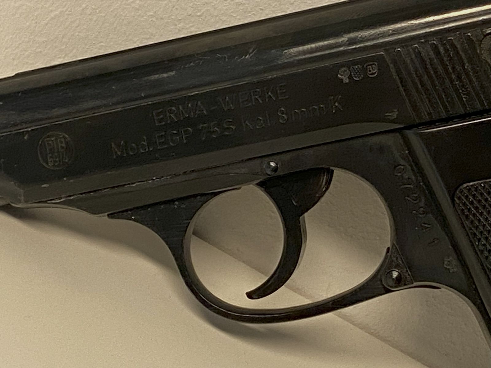 ERMA EGP 75S - Schreckschuss / Gaspistole - gebraucht - voll funktionstüchtig