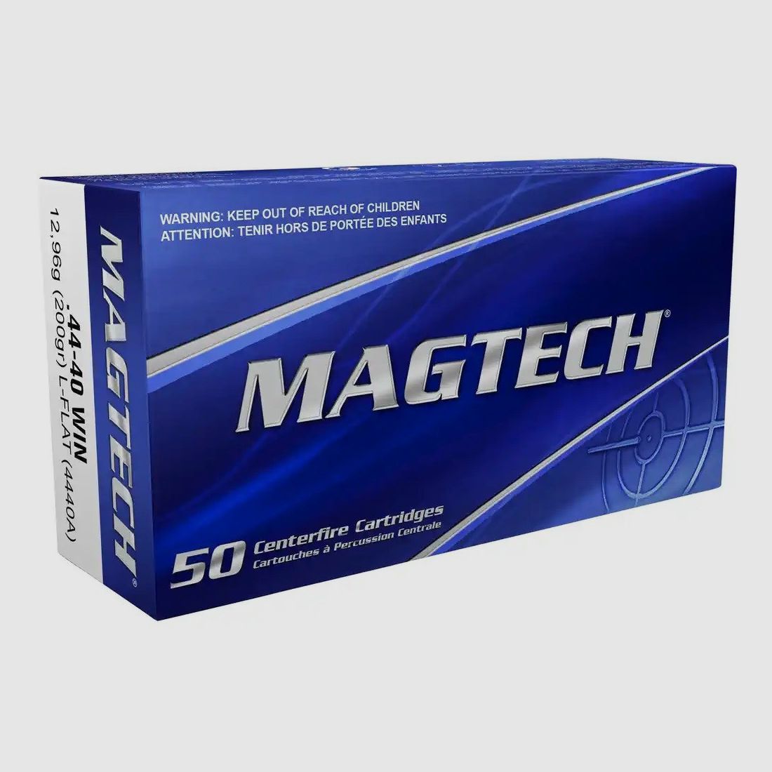 .44-40 Win. Lead Flat Nose 13.0g/200grs. Magtech