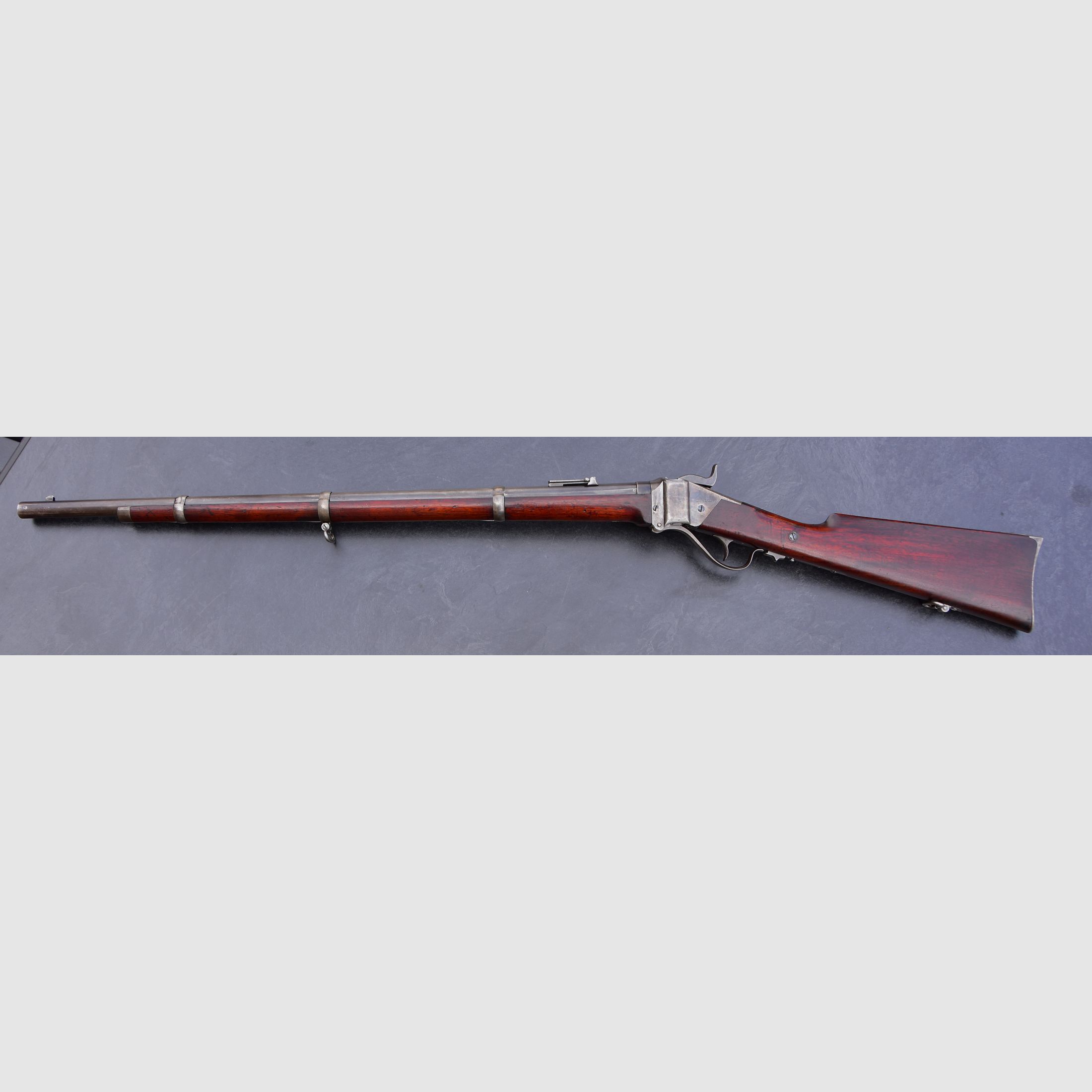 Extremely Rare:  Original Sharps Military Rifle Modell 1874 im Kaliber 50. 