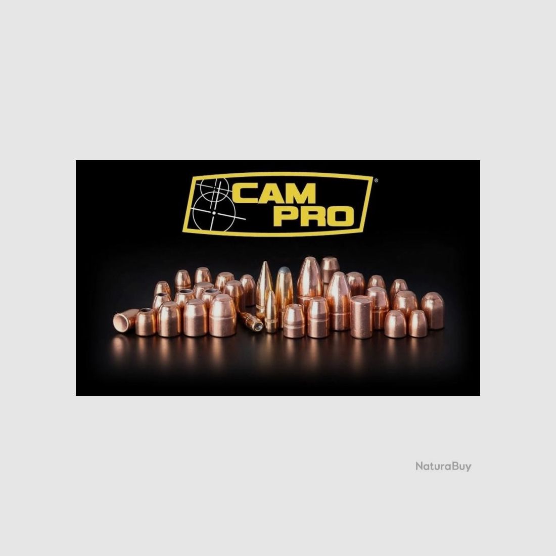 500 Geschosse CAM PRO 230gr Kal. 45 FCP RN, Bild 2 von 3