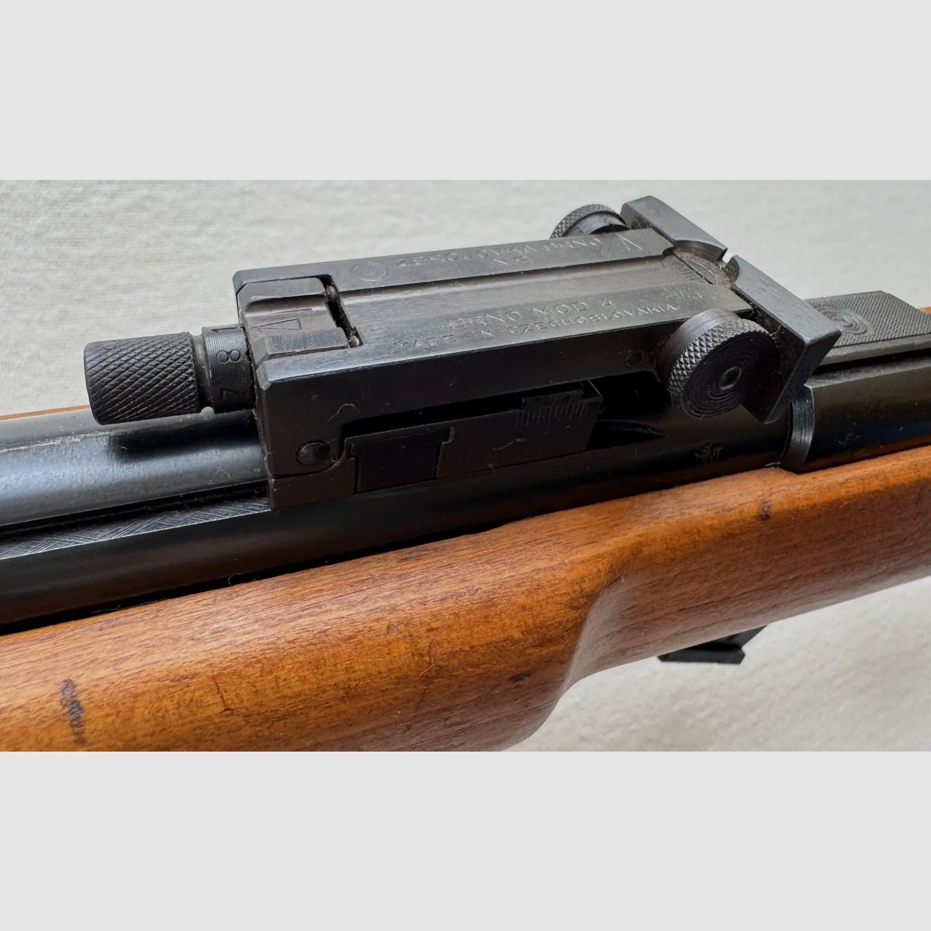 Brno Mod. 3 (Kal. .22 LR) Seltenes tschechoslowakisches Übungs-/Wettkampfgewehr — Militär / SVAZARM