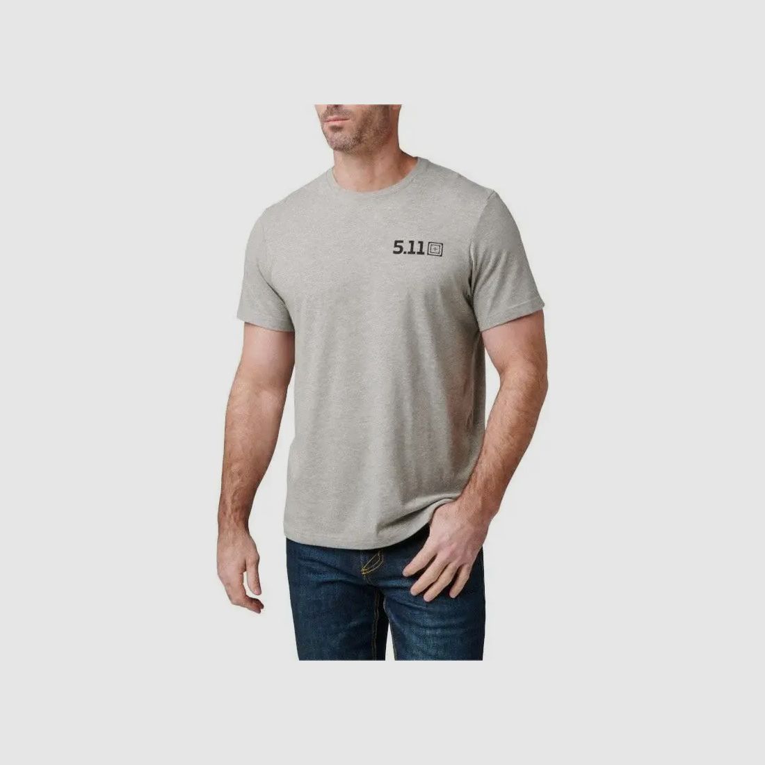 Barrel Banner Tee (Heather Grey) Large, image 2 sur 4