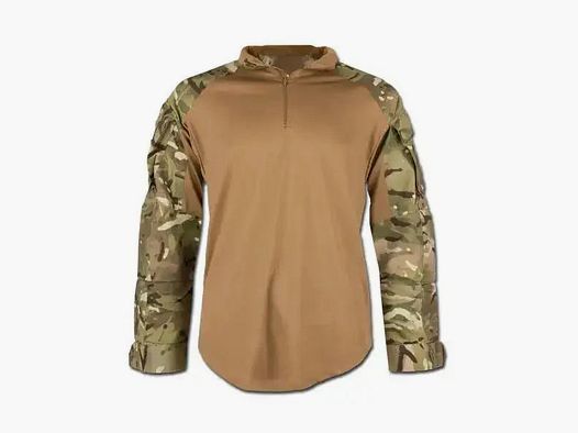 Chemise de combat de l'armée britannique temps chaud d'occasion - camouflage MTP / M hommes