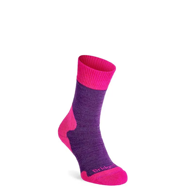 Chaussettes de montagne pour femme Bridgedale EXPLORER HeavyWeight Comfort Boot purple, image 1 sur 4