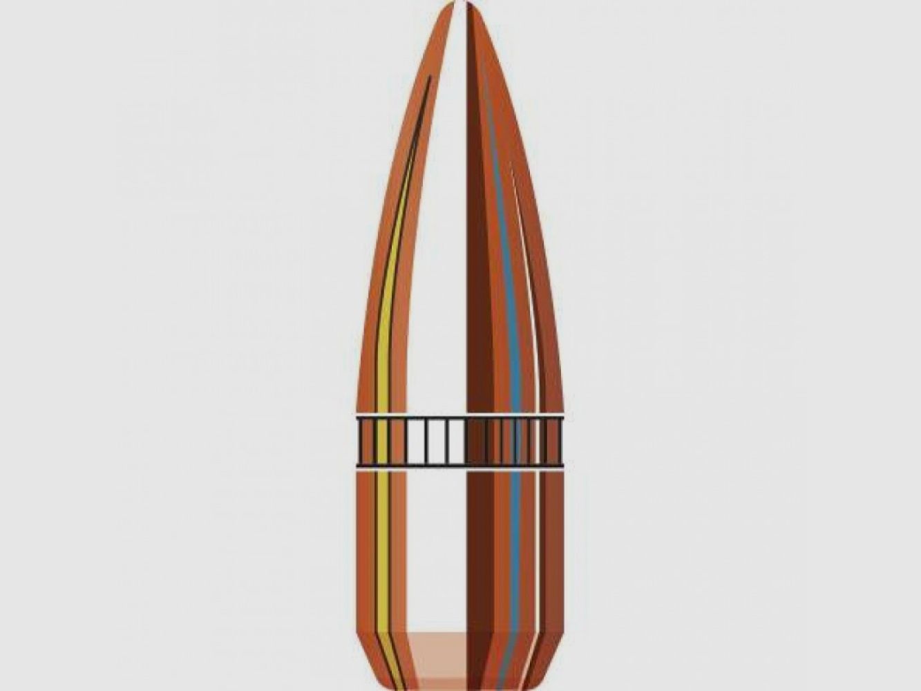 .224 Geschosse Hornady FMJ-BT 55 gr VE100