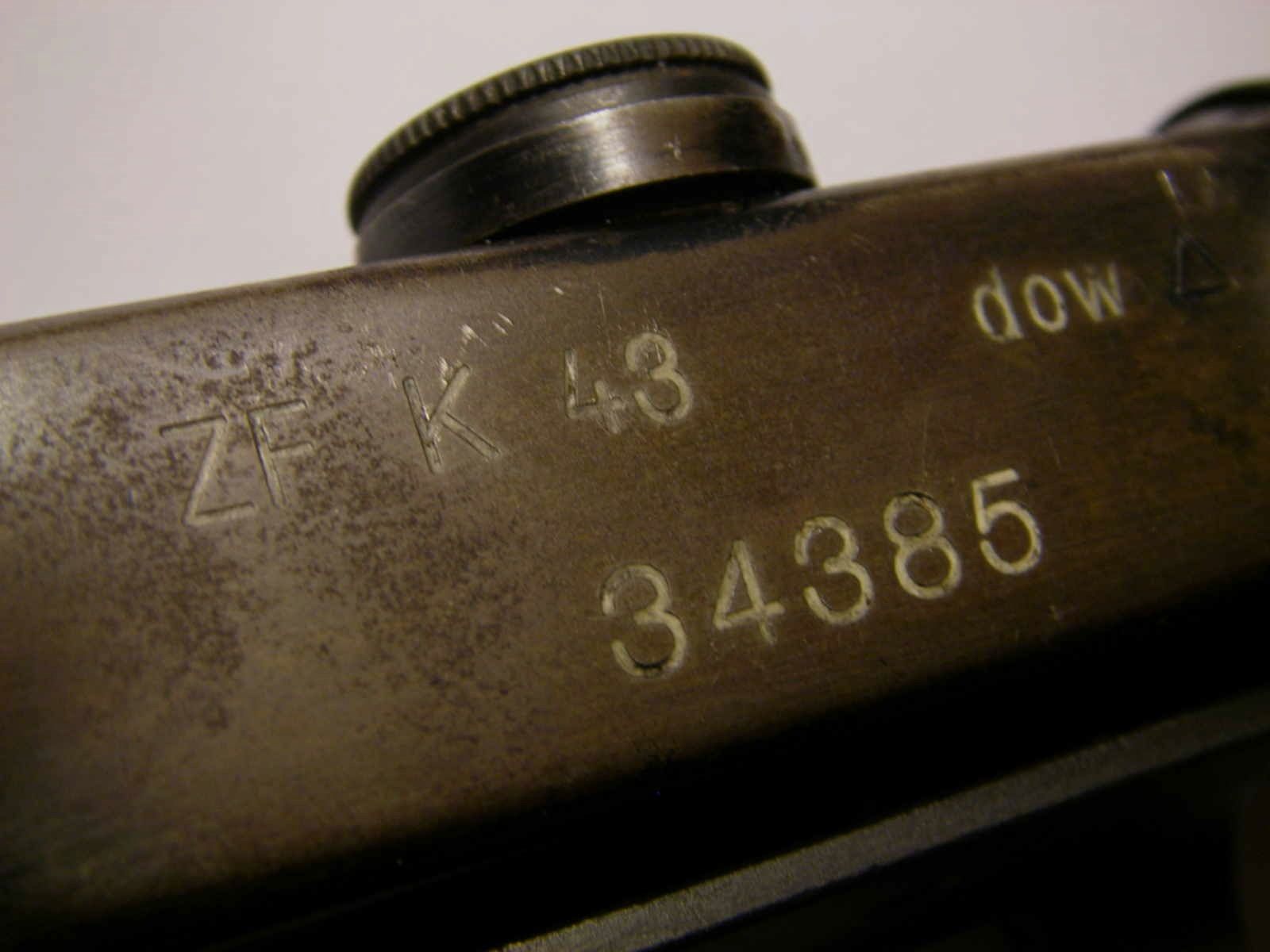 Zielfernrohr ZF4 dow+ G43 Gewehr43 aus Wk2 