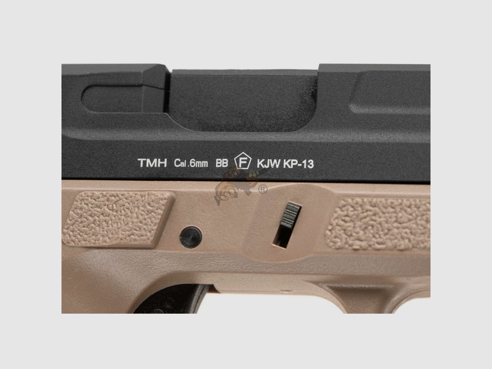 KJ Works KP-13 TBC Scivolo in Metallo GBB Deserto -F-