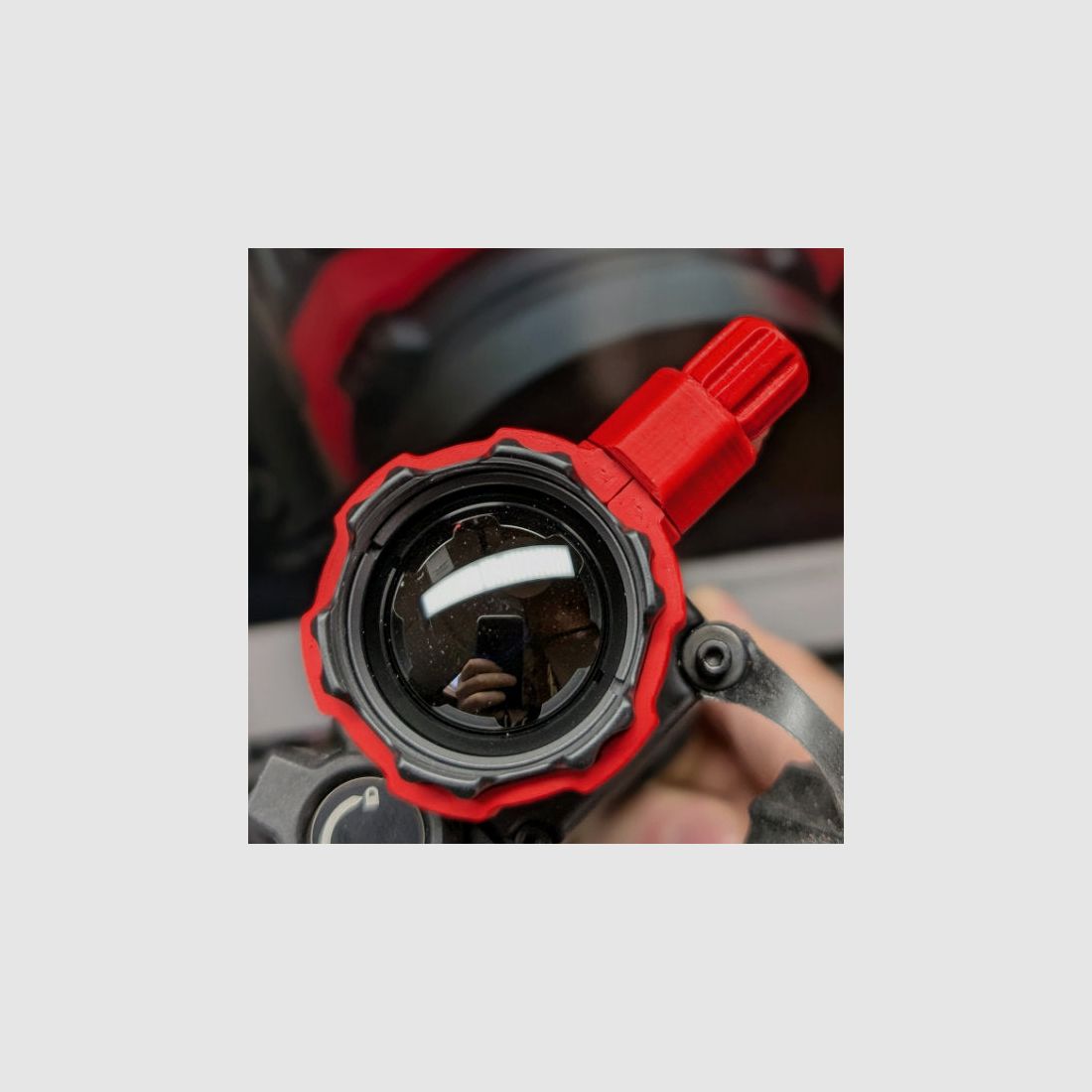 Für Nitehog Viper 35: Schnellverstellhebel für Vorsatzgerät-Fokus