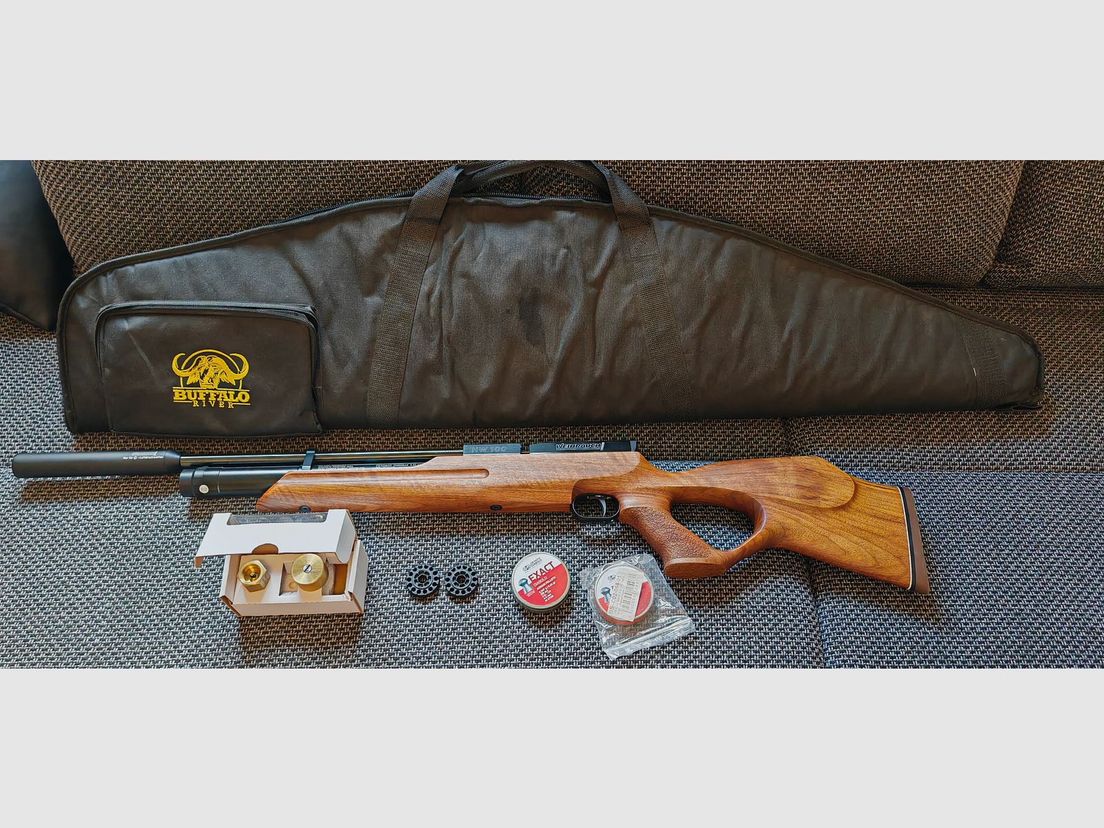 Weihrauch HW 100 T Lochschaft, wie Neu