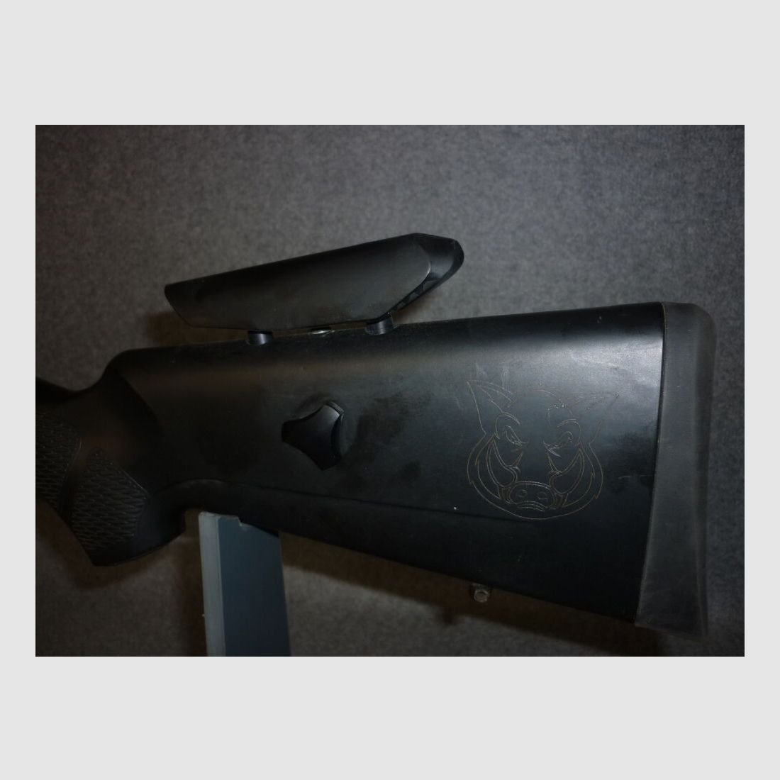 Tikka with Kalixtek CR1 T3 light - left-handed stock for left system