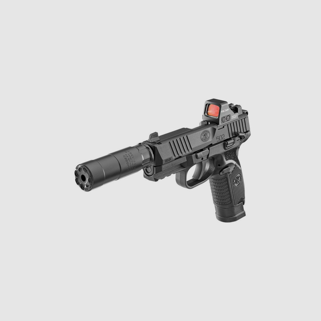PISTOLET FN HERSTAL 502 TACTICAL BLACK CAL.22LR FILETÉ - CATEGORIE B, image 9 sur 9