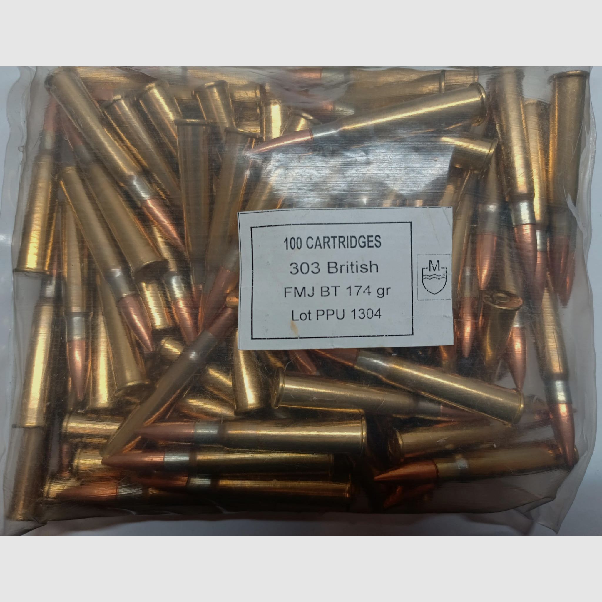 Prvi Partizan, PPU .303 British - 174grs. FMJ BT, *100 Schuss*