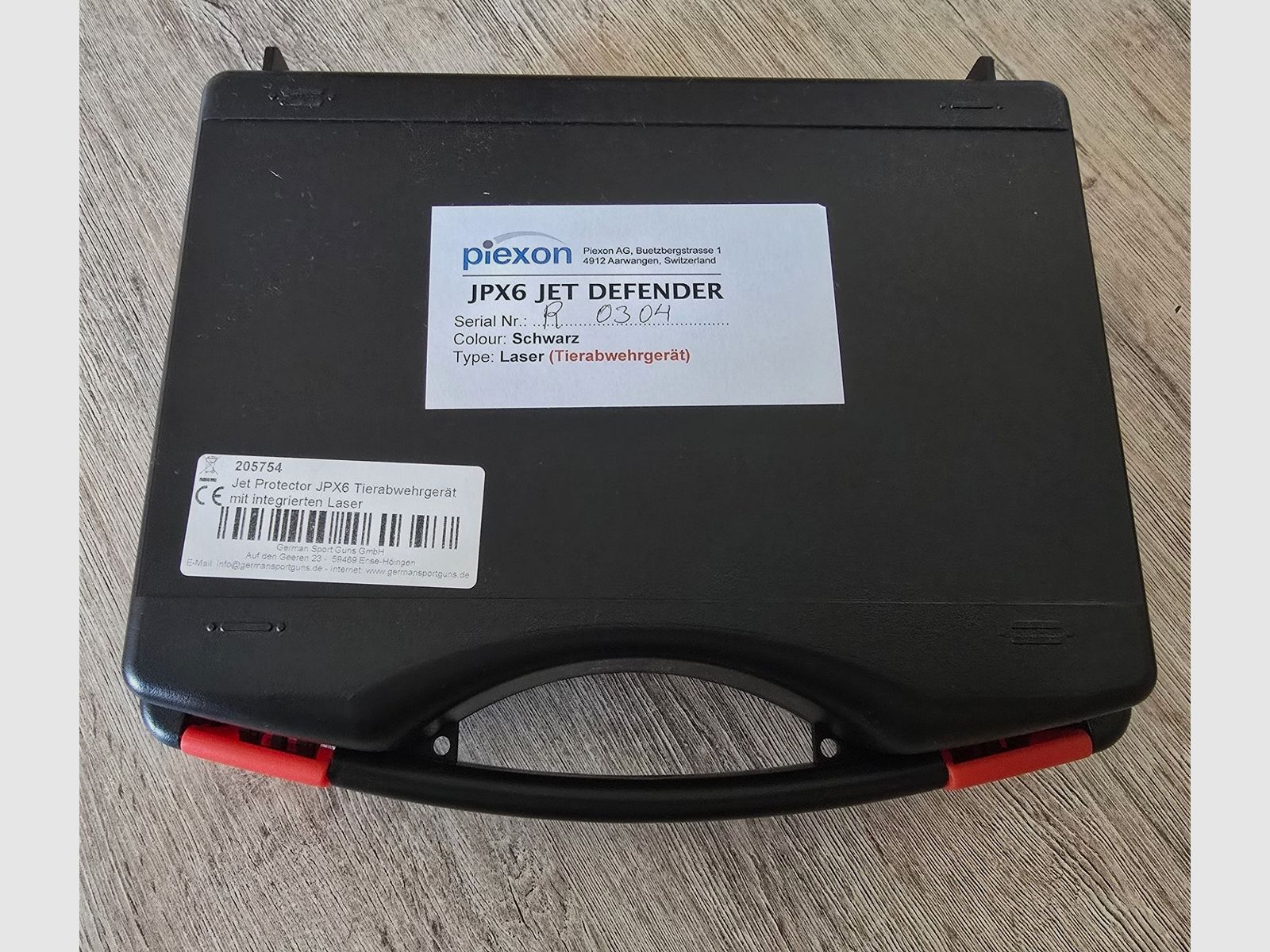 JPX6 JET Defender mit Laser