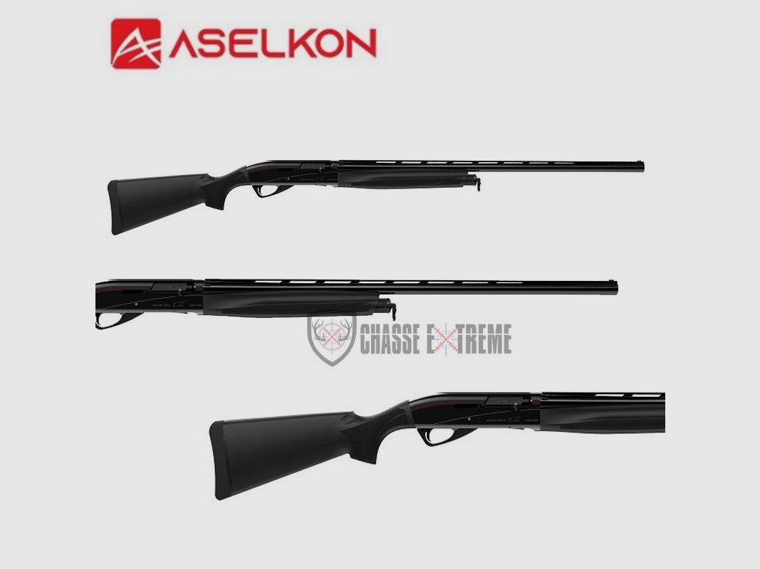 Flinte ASELKON Red Stone Extra Schwarz Kal.12/76