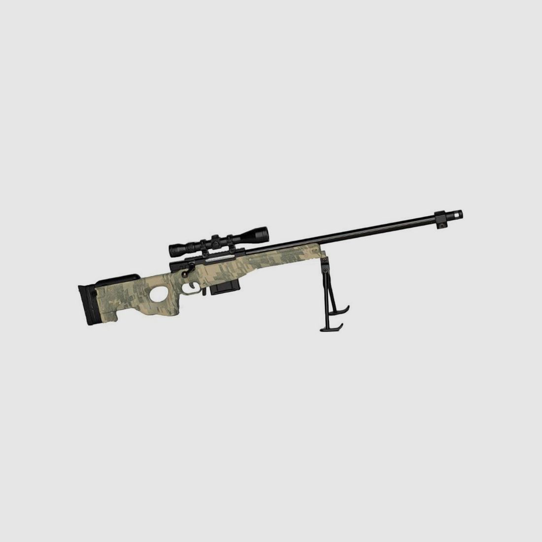 Cecchino in Miniatura SR L96A1 Camo Goatguns, immagine 2 di 2