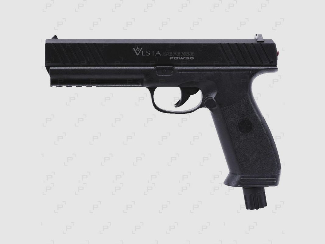 Pistolet de défense semi-automatique à propulsion CO2 VESTA DEFENSE PDW50 calibre .50