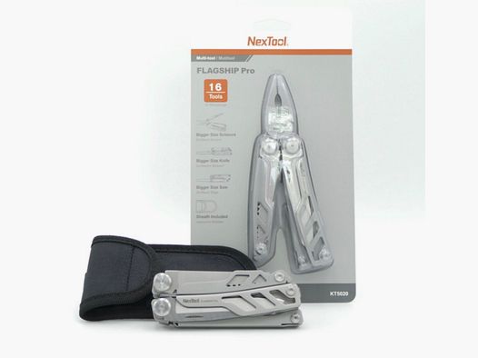 Nextool KT5020 Multi-Tool Flagship 2019 DE Version Multifunktionswerkzeug Multitool silber