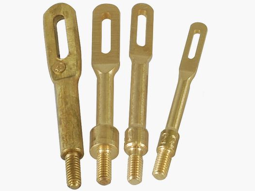 Tipton Solid Brass Slotted Tip Rifle/Handgun set of four