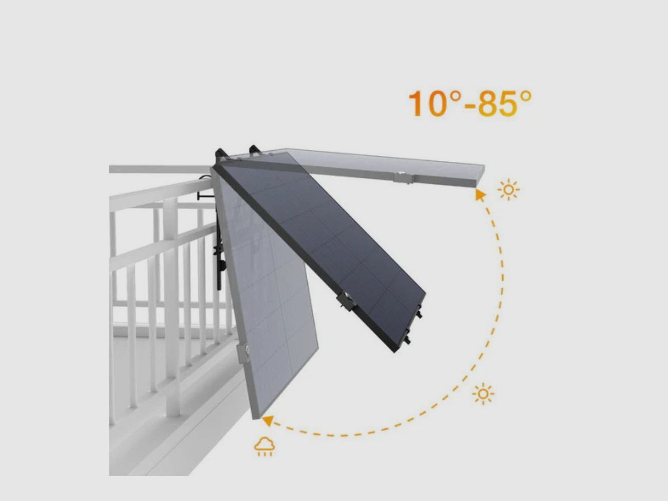 EcoFlow Tracker Solar mit einachsiger Ausrichtung - 60% Energieertrag steigern, Bild 8 von 8