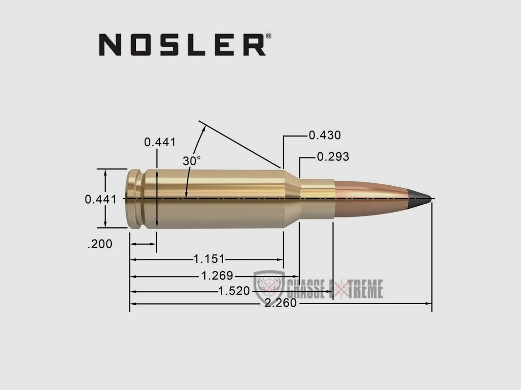 50 Douilles NOSLER Cal 6.5mm Grendel, image 3 sur 4