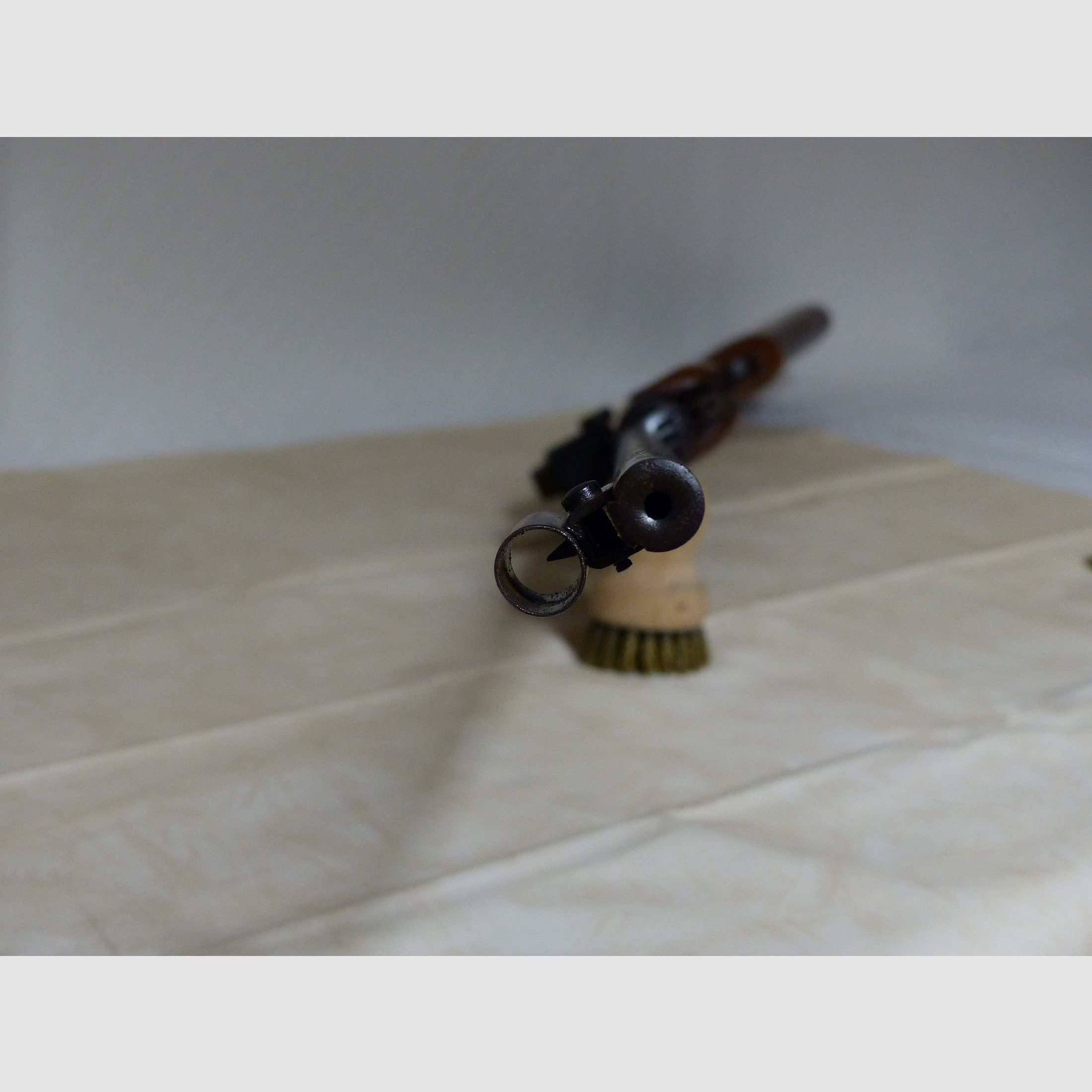 Carabina de aire comprimido Diana Mod. 27 oh. F, con mira telescópica Stable 2,2x retículo cruzado 1970 vintage