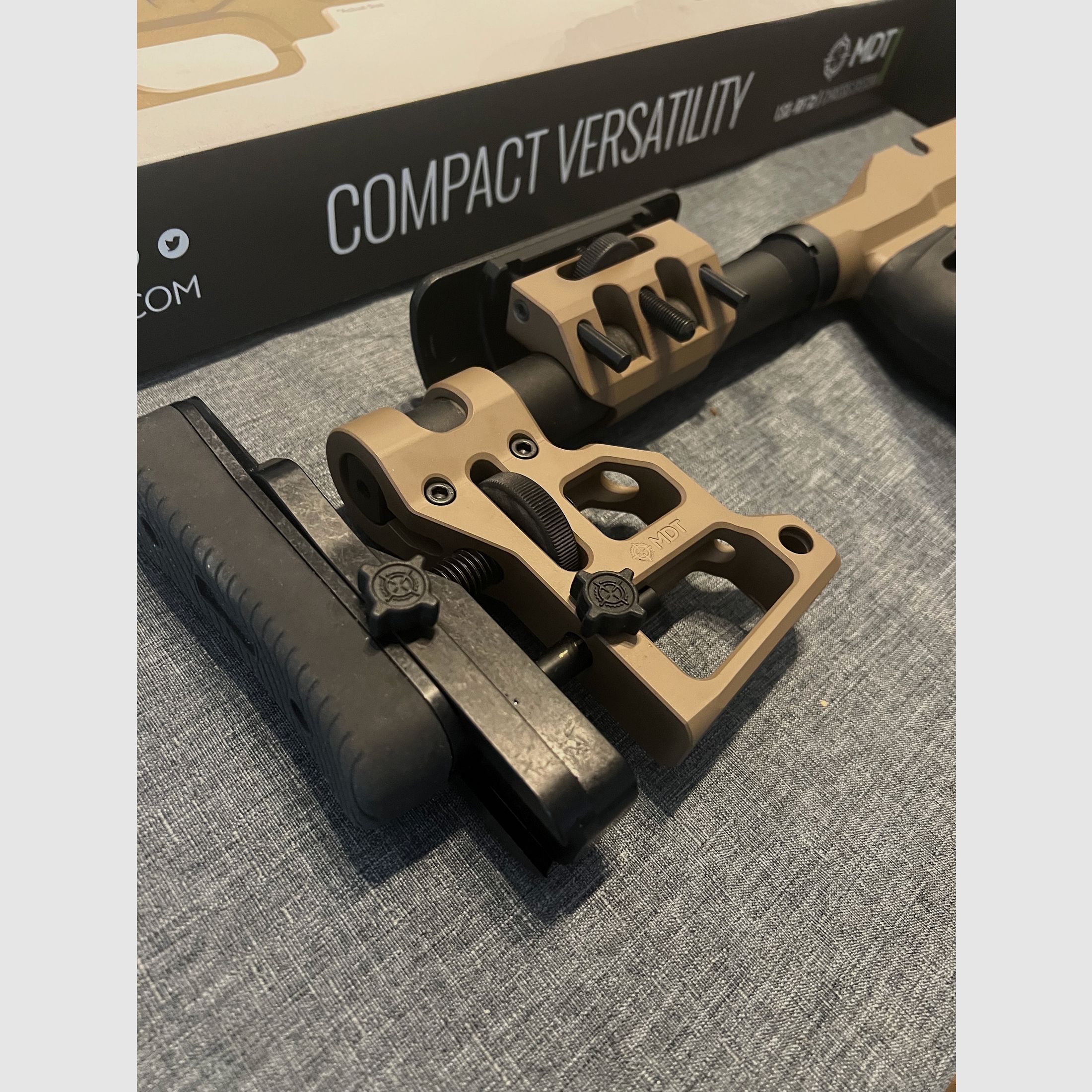 MDT stock system for Tikka T1X complete - as good as new!
