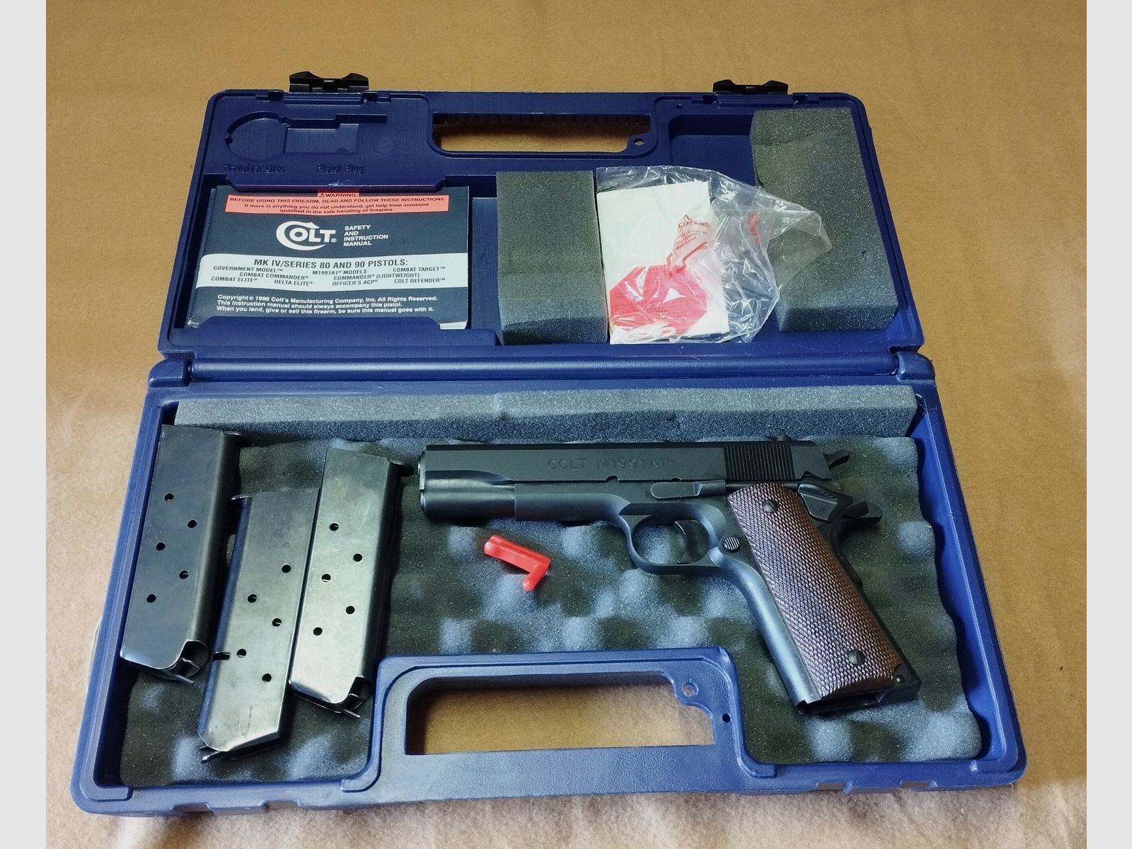 SEMIAUTOMATIKPISTOLE COLT M1991 A1 KAL. 45 ACP., Bild 2 von 7