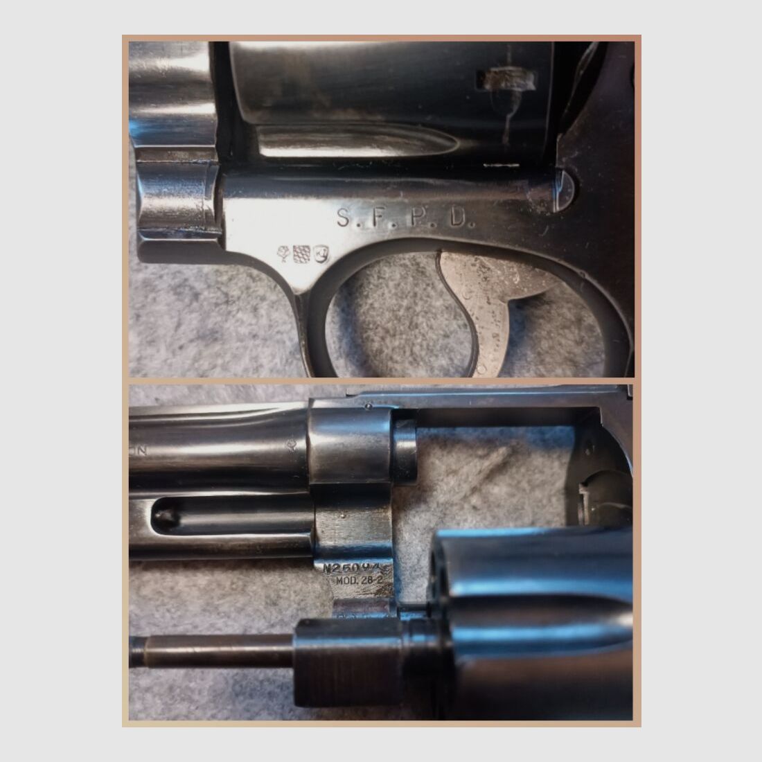 Smith & Wesson M 28-2 Highway Patrol S.F.P.D. San Francisco Police Department