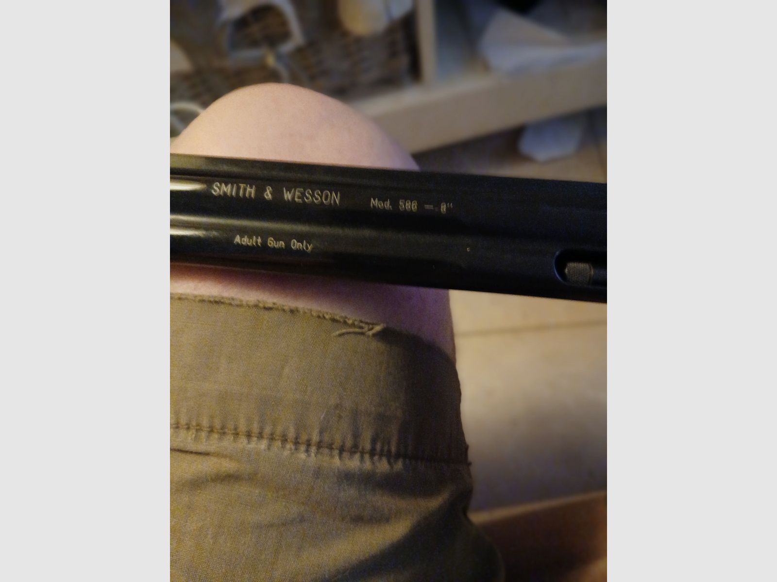 Pistolet à gaz Smith & Wesson, 4,5 mm Diabolo, similaire à Dirty Harry