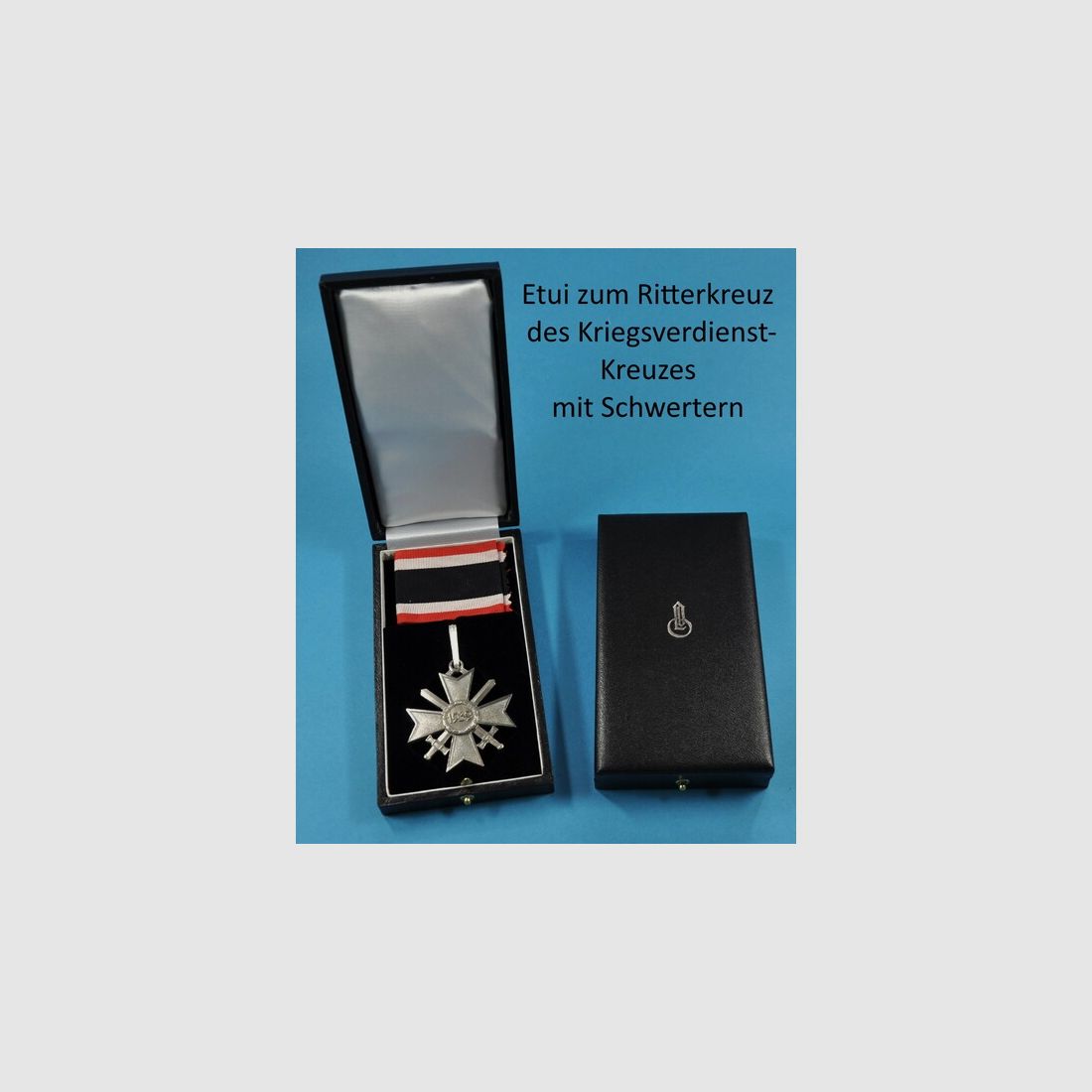 Etui zum Ritterkreuz des KVK ohne Schwerter, Repro !!!