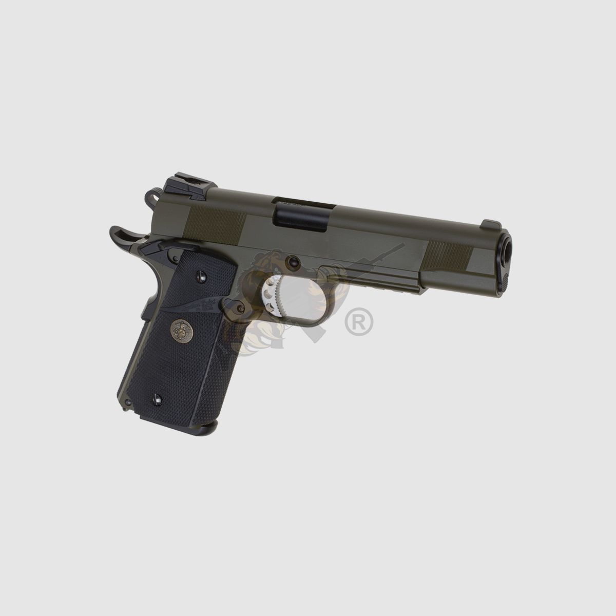 M1911 MEU Tactical Full Metal, GBB OD -F-