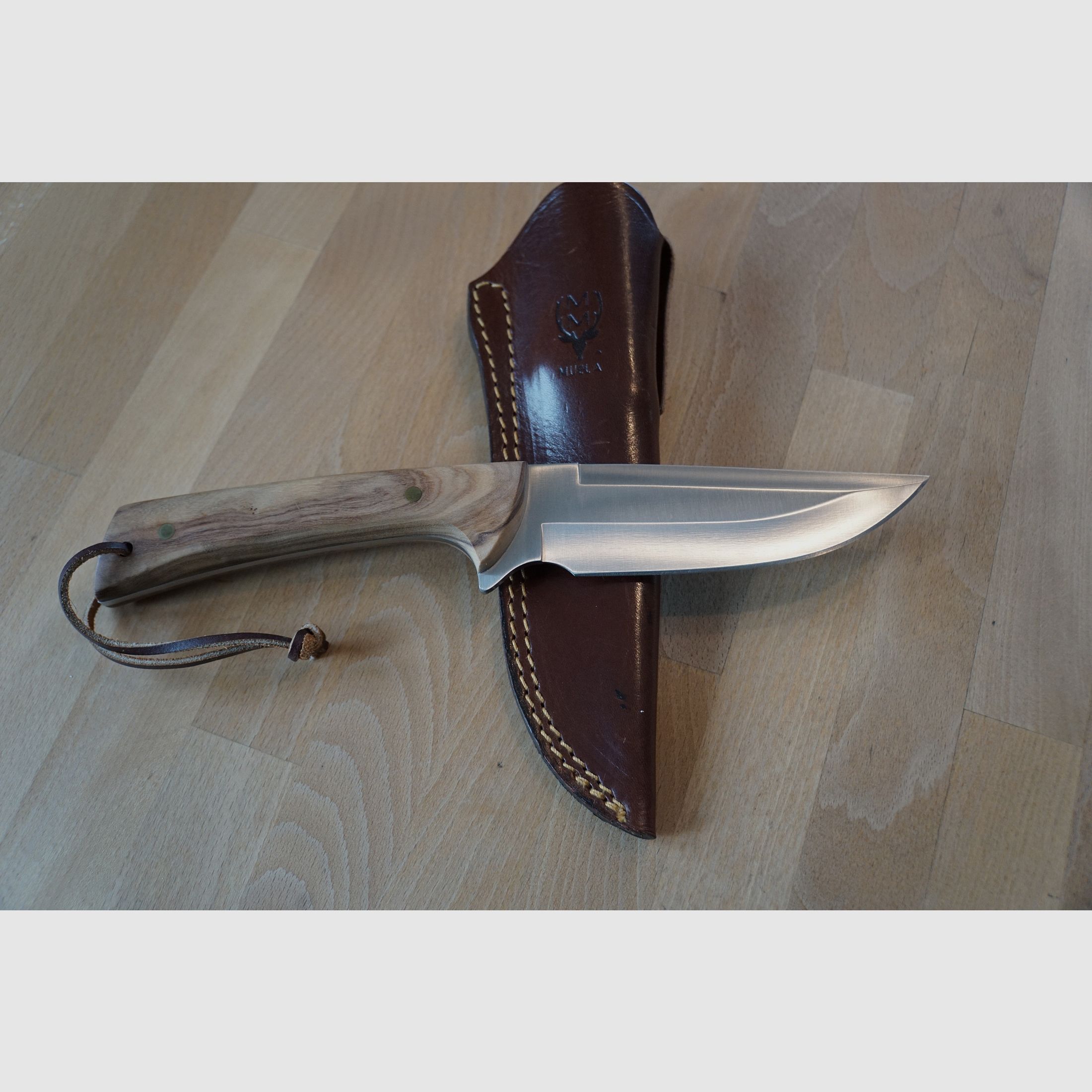 Muela "Beaver" hunting knife from collection liquidation, image 2 of 2