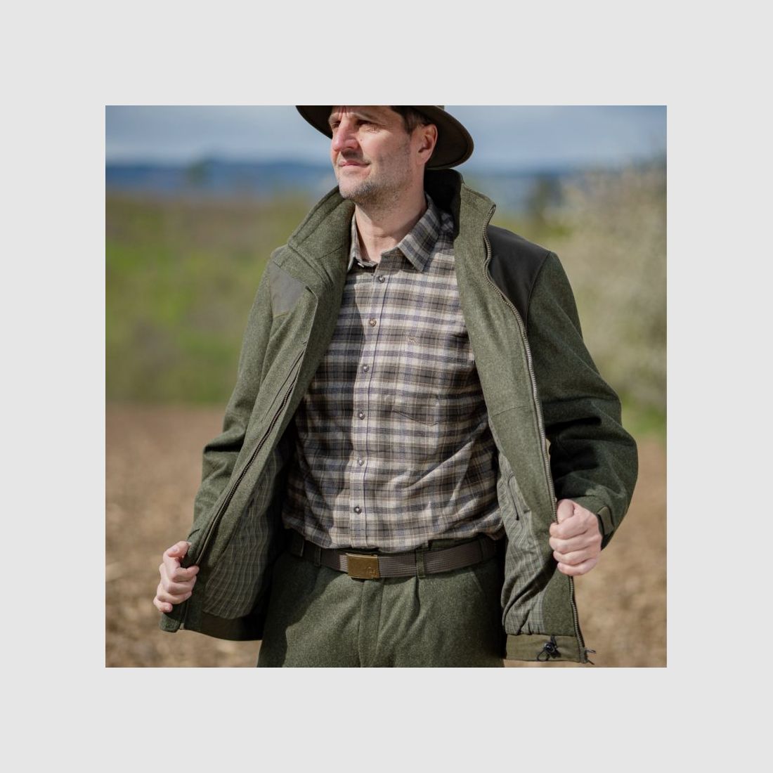 Kettner H-Lodenjacke mit Schulterbesatz, Bild 14 von 22