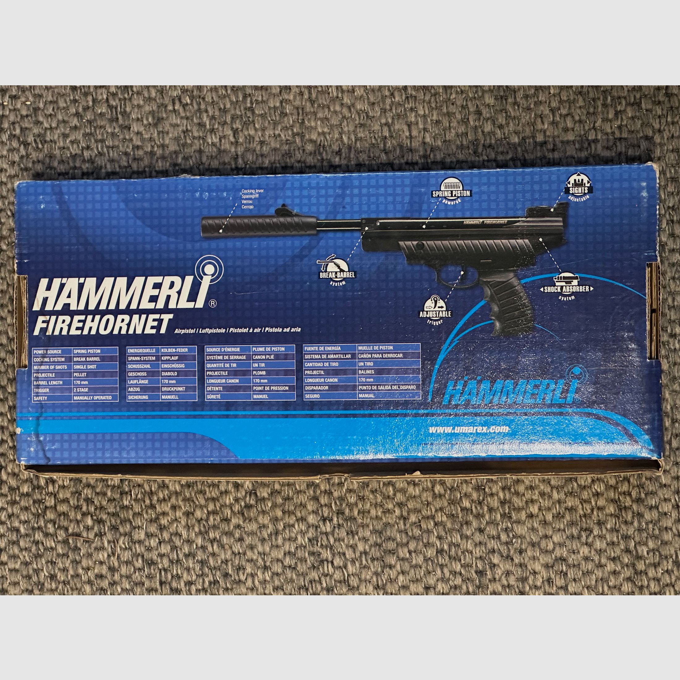 Hämmerli Firehornet Luftpistole
