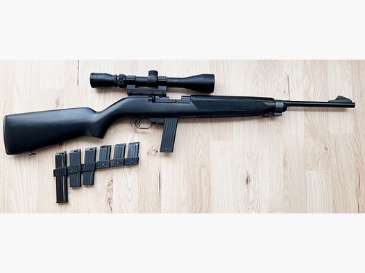 Erma EGM 1-Black -   KK-Selbstlader mit 7 Magazinen